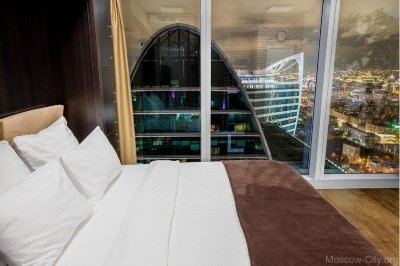 1-к апартаменты 38м² на 60 этаже