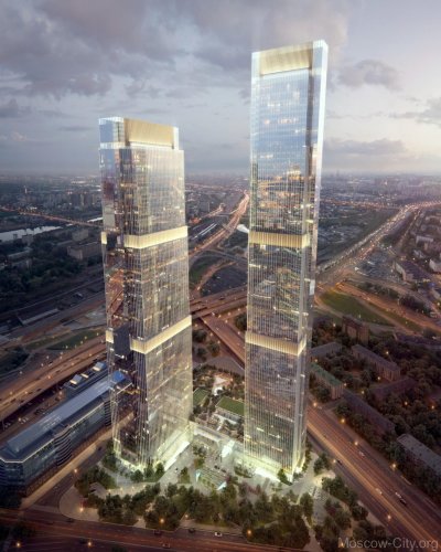 Апартаменты, 88.4 м², 31/77эт 1