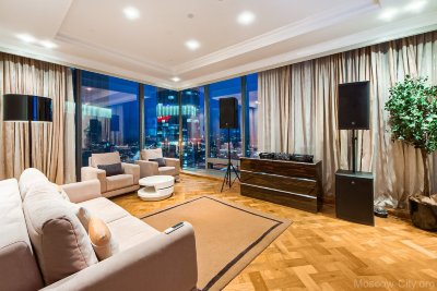 4-к апартаменты 220м² на 50 этаже