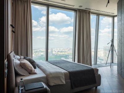 2-к апартаменты 75м² на 77 этаже